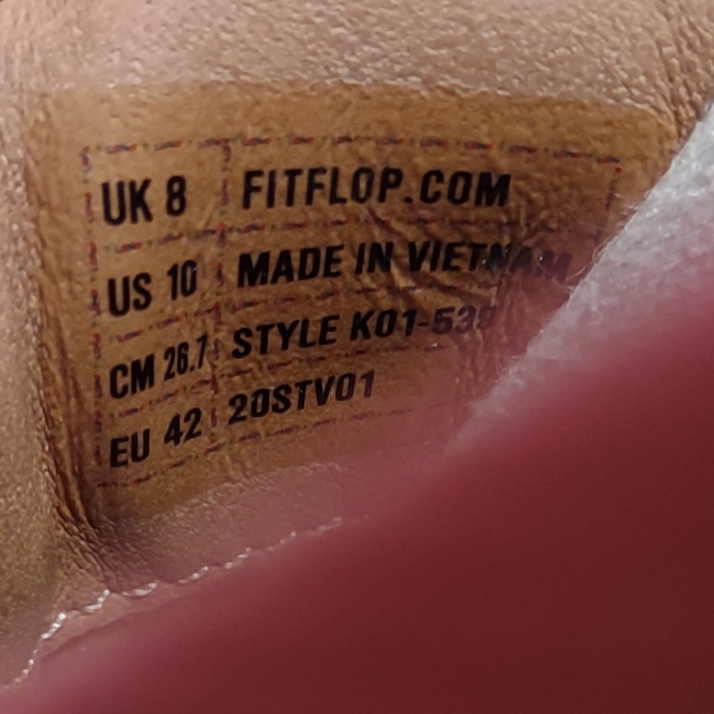 Fitflop Sparkle Pink Sneakers - Picture 2 of 4